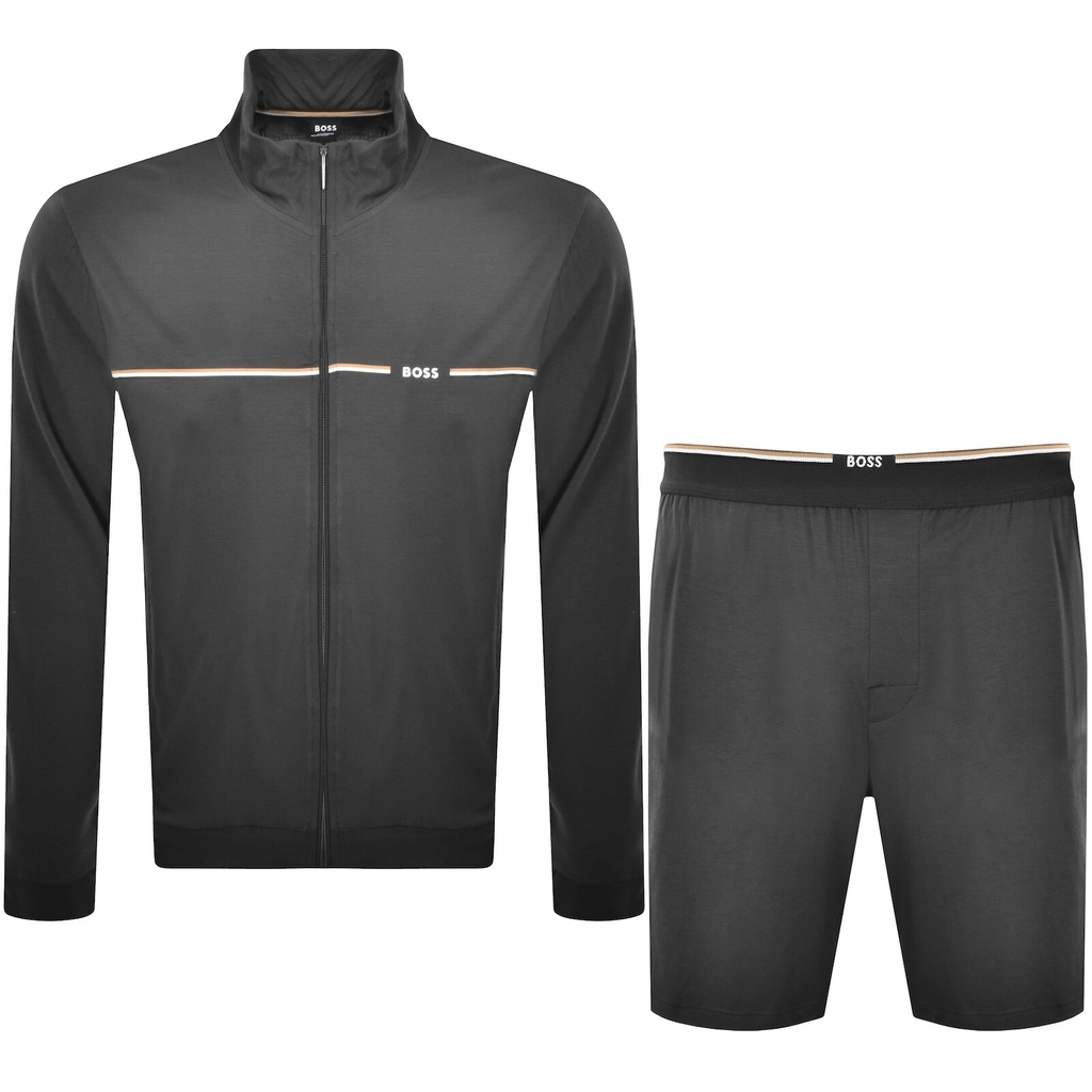 Hugo Boss BOSS Mix And Match Bamboo Tracksuit Grey